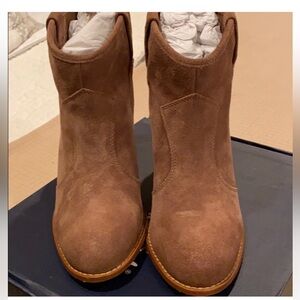 SPLENDID DARK TAN WESTERN BOOTIES🤠